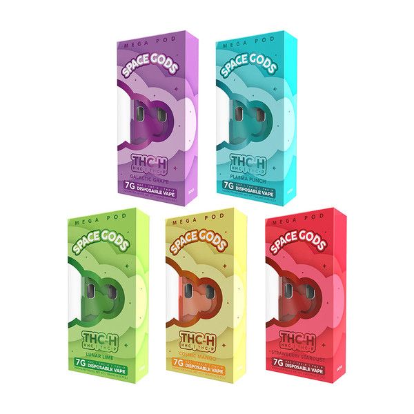 Space Gods Mega Pod THCH + HHC + THCP 7g Disposable