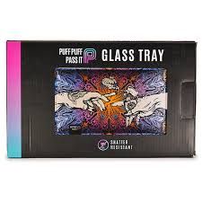 Puff Puff Pass It Glass Tray