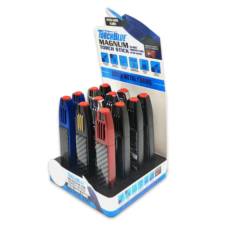 Torch Blue Magnum Zinc Stick Lighter