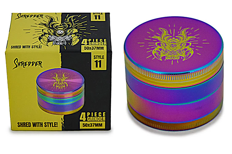 Shredder Small 4pc Grinder (Style 11)